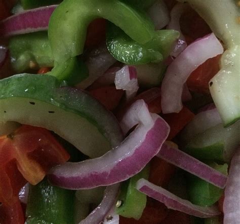 Tomato And Pepper Salad Recipe Allrecipes