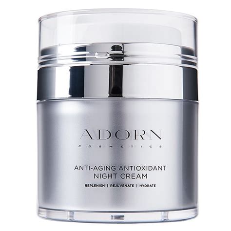 Anti Aging Antioxidant Botanical Night Cream By Adorn Cosmetics