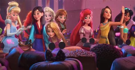 The Disney Princesses Arent Messing Around In The New Wreck It Ralph