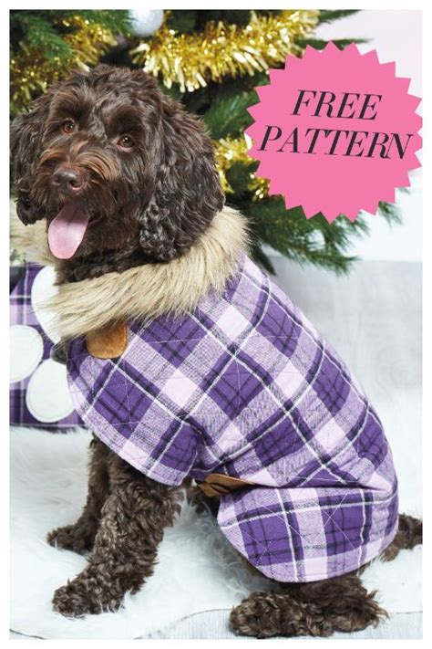 6 Diy Fabric Dog Coat Free Sewing Patterns Fabric Art Diy Dog Coat
