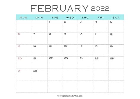 Free February 2022 Printable Calendars Editable And Blank