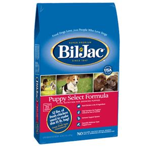 Your furry friend won't be a puppy forever. Bil Jac - Bil Jac Select Puppy Food