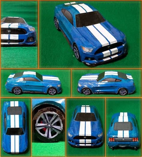 Ford Mustang Gt 2015 Ford Gt 2015 Cars Paper Magic Car Ford Paper