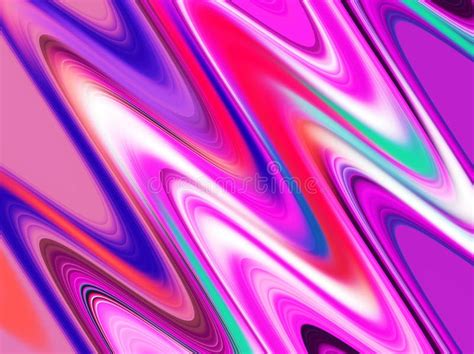Violet Purple Bright Hues Forms On Vivid Abstract Background Stock
