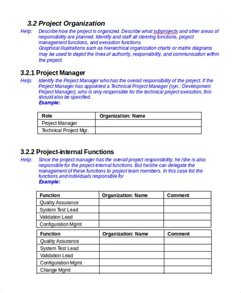 Free 6 Sample It Project Plan Templates In Pdf Ms Word