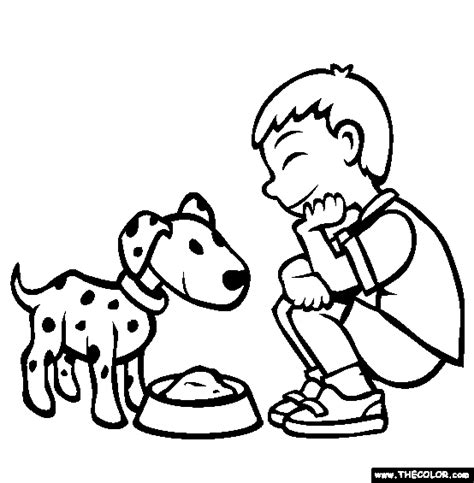 Want to discover art related to animal_feed? Pets Online Coloring Pages
