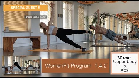 10 Min Core And Upper Body Home Workout Level 2 Womenfit 142