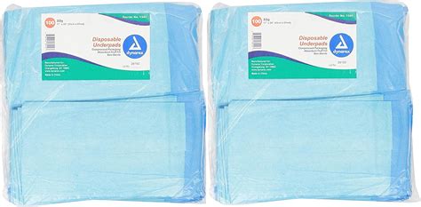 Dynarex Disposable Underpad 17 X 24 Inches 100 Count