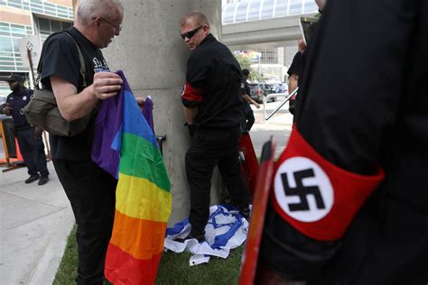 Armed Neo Nazis Get A Police Escort To Disrupt Detroit Pride