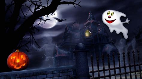 Halloween Ghost Wallpaper Hd 34712 Baltana