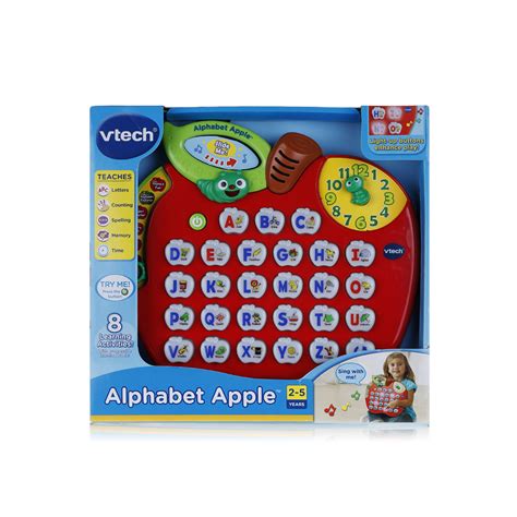 These five years would bring an increase: Vtech Alphabet Apple 2-5 years - Spinneys UAE
