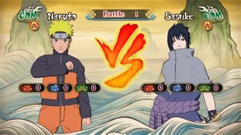 Naruto Shippuden Storm Revolution Part 2 Naruto Vs Sasuke Youtube