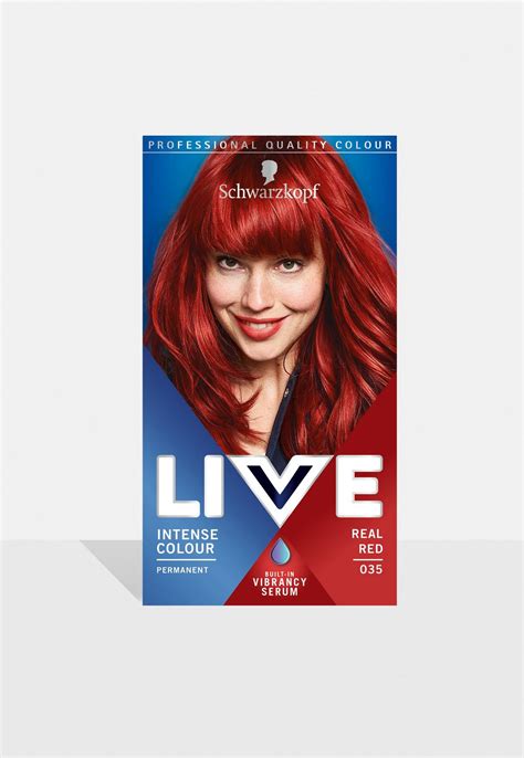 4 ~ schwarzkopf color ultime flaming reds hair color 8.4 light copper red read! Schwarzkopf LIVE Intense Colour 035 Real Red Permanent ...