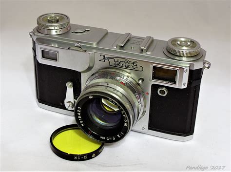 Kiev 4A (Type-1) made by Arsenal (1958) - 35mm rangefinder camera 