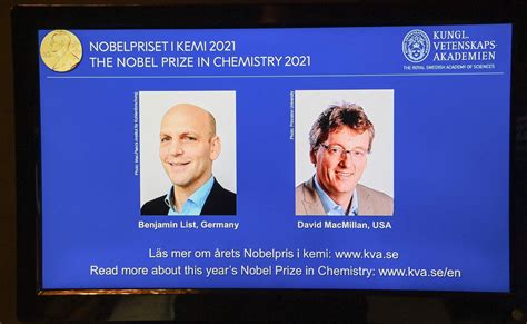 Two Scientists Win Nobel Prize For Chemistry For Finding New Way To Make Molecules The Globe