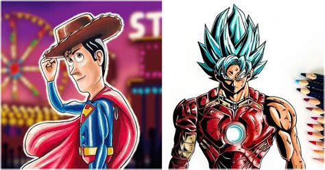 Cartoons―we have all grown up watching these fantasy characters who can define gravity, walk over water and carry out stunts that are not humanly possible. Ever Seen Two Different Famous Cartoon Characters Merged ...