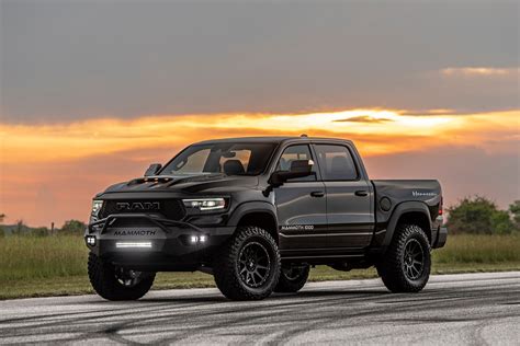 Hennessey Mammoth 1000 Trx Pickup Revealed Monster Truck Motoring World