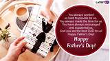 Here are the best fathers day wishes and happy fathers day 2021 messages from daughter and son for you. Father's Day 2019 Messages: WhatsApp Stickers, Dad Quotes ...