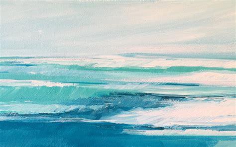 Ocean Painting Wallpapers Top Free Ocean Painting Backgrounds