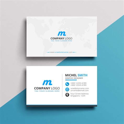 Our simple business cards are easy networking tools that keep the focus on you or your company. Simple Business Card Design | Simple business cards ...