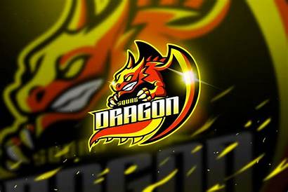 Dragon Mascot Esport Esports Dragons Elements Creativemarket