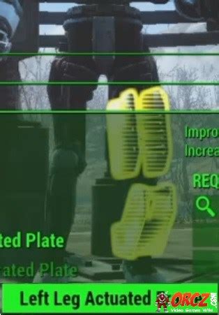 Fallout 4 Left Leg Actuated Frame Orcz Com The Video Games Wiki