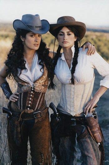 With tenor, maker of gif keyboard, add popular salma hayek bandidas animated gifs to your conversations. Salma Hayek and Penelope Cruz, 2006. | Cowgirl outfits ...