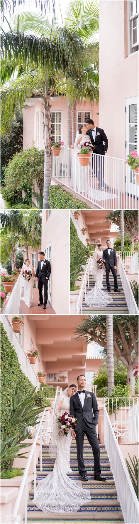La Valencia Hotel Wedding Janette And Steven France Photographers