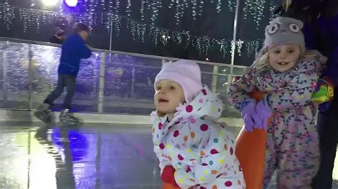 Winter Wonderland Ice Skating At Cribbs Causeway 2015 Youtube