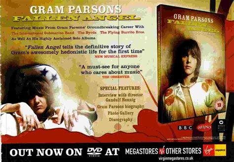 Ppot Advert X Gram Parsons Fallen Angel Dvd Ebay