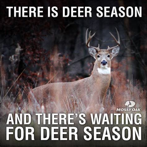 There Are Two Seasons Deer Season And Waiting For Deer Season With