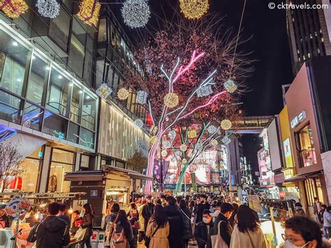 Best Things To Do In Myeongdong Street Seoul South Korea