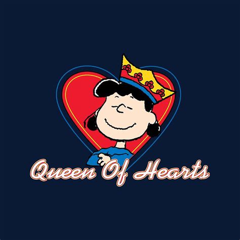 Peanuts Lucy Van Pelt Queen Of Hearts Womens Hooded Sweatshirt Fruugo Us