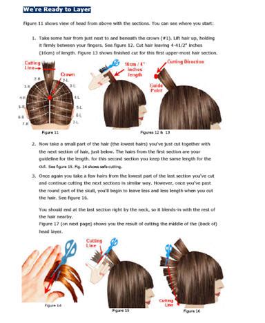 Hair extension expert, kari fuller, teaches you how to cut and blend your hair extensions like a pro! Haircutting Secrets Revealed Gallery | Sample eBook Pages ...