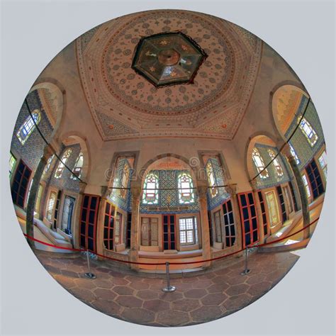 Istanbul Turkey March 24 2012 Topkapi Palace Interior Of Library
