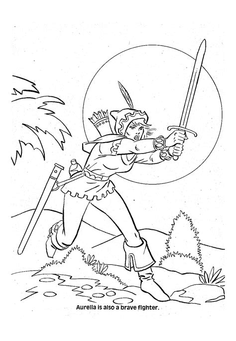 Dungeons And Dragons Coloring Book Coloring Pages