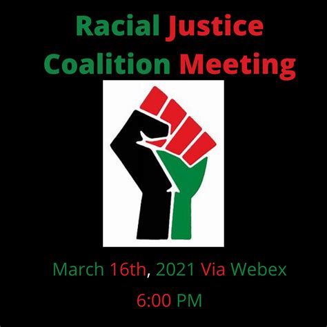 racial justice coalition what s on at wcsu