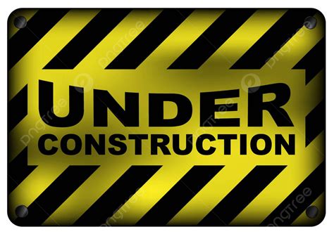 Under Construction Sign Attention Vintate Internet Vector Attention