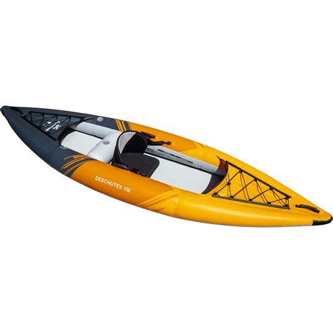 You really don't want the kayak is light too and weighs just 34 lbs. Deschutes 110 - Aquaglide