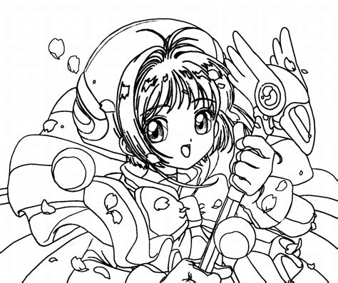 Anime Characters Coloring Pages At Free