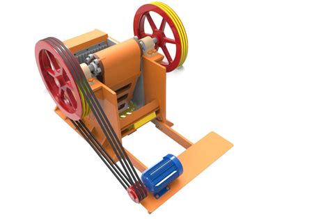 Home made jaw rock crusher. Jaw crusher G600 | 3D CAD Model Library | GrabCAD