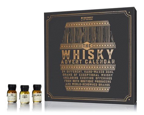 Drinks By The Dram 24 Whisky Advent Calendar T Set