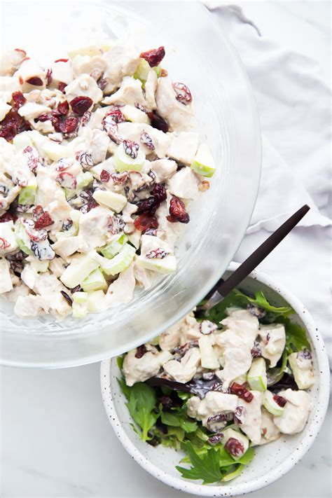 Cranberry Chicken Salad Easy Healthy Recipes