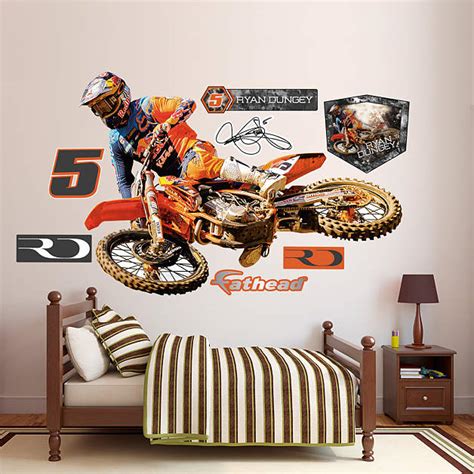 Life Size Ryan Dungey Wall Decal Shop Fathead For Motocross Decor