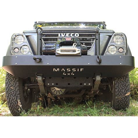 The spirit of the massif follows in the tyre tracks of the fiat campagnola, the italian army. Paraurti anteriore IVECO Massif - M.G. di Gualmini Ugo & C ...