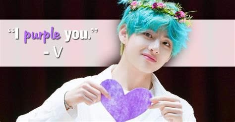 Why bts became so popular (and what does i purple you mean?) ipurpleyou for anyone new to bts, they may have some of. 7 Ways BTS's V Shows ARMY How Much He "Purples" Them