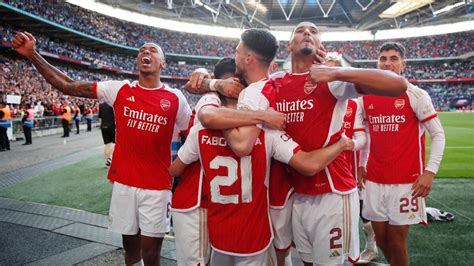 Arsenal Clinch Community Shield After Beating Manchester City In