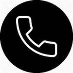 Icon Phone Call Telephone Outline Icons Rent
