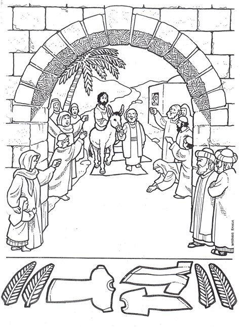 Coloring pages for youngsters help them in attracting photos of pets, cartoons, alphabets, leaves, numbers, etc, which provides them a better understanding of living and nonliving points. Palm Sunday craft | Palm sunday crafts