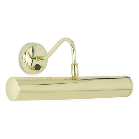 This traditional picture light is a great addition for your home. Endon Classic Polished Brass Picture Light With Rocker ...